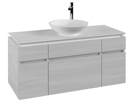 Módulo de lavabo Villeroy &amp Boch Legato B578 1200x550x500mm centrado en el lavabo