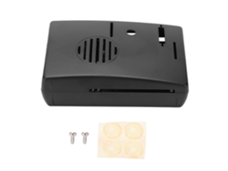Yncm2026-carcasa De Abs Modelo K Para Raspberry Pi 3b 3b+ Con Disipador De Calor Y Ventilador 3007 Instalable Negro