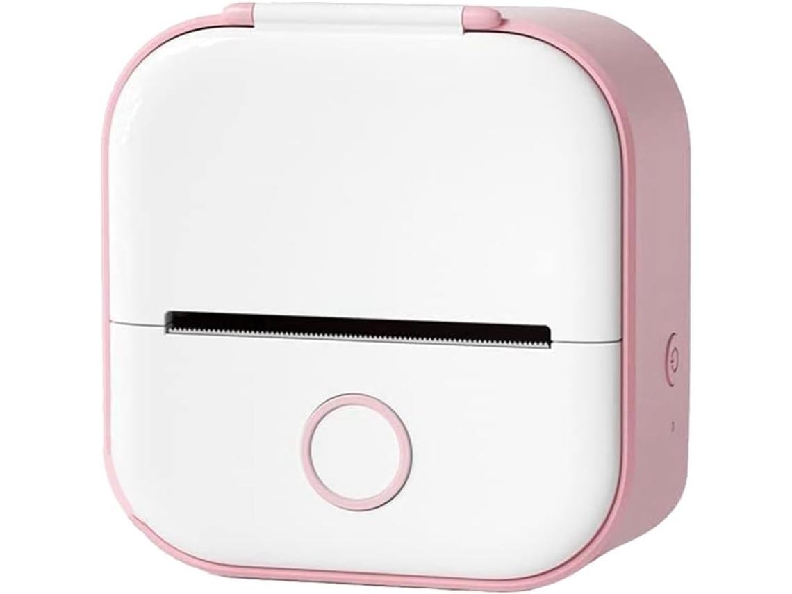 Mini Impresora Térmica Portátil Con Impresión Rápida Y Fácil De Usar (rosa)
