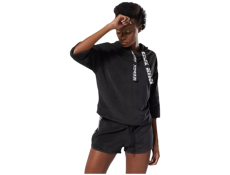 Sudadera con Capucha Unisex para Baloncesto CHAMPION Usa Script Logo Negro (S)