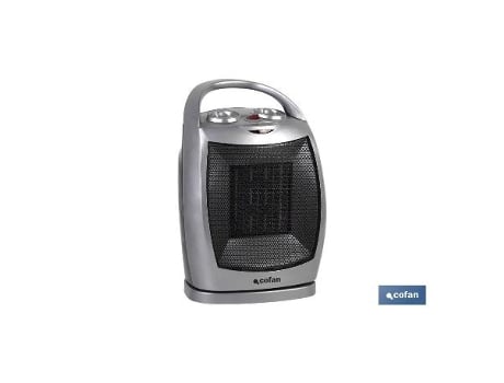 Termoventilador cerámico ptc modelo finlandia 1500 w