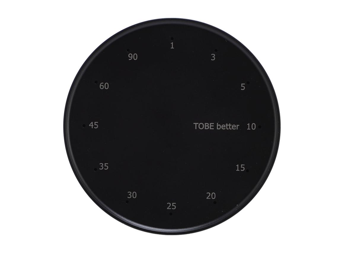 Temporizador Electrónico Magnético Con Cuenta Regresiva Para Cocina Y Aprendizaje - Negro