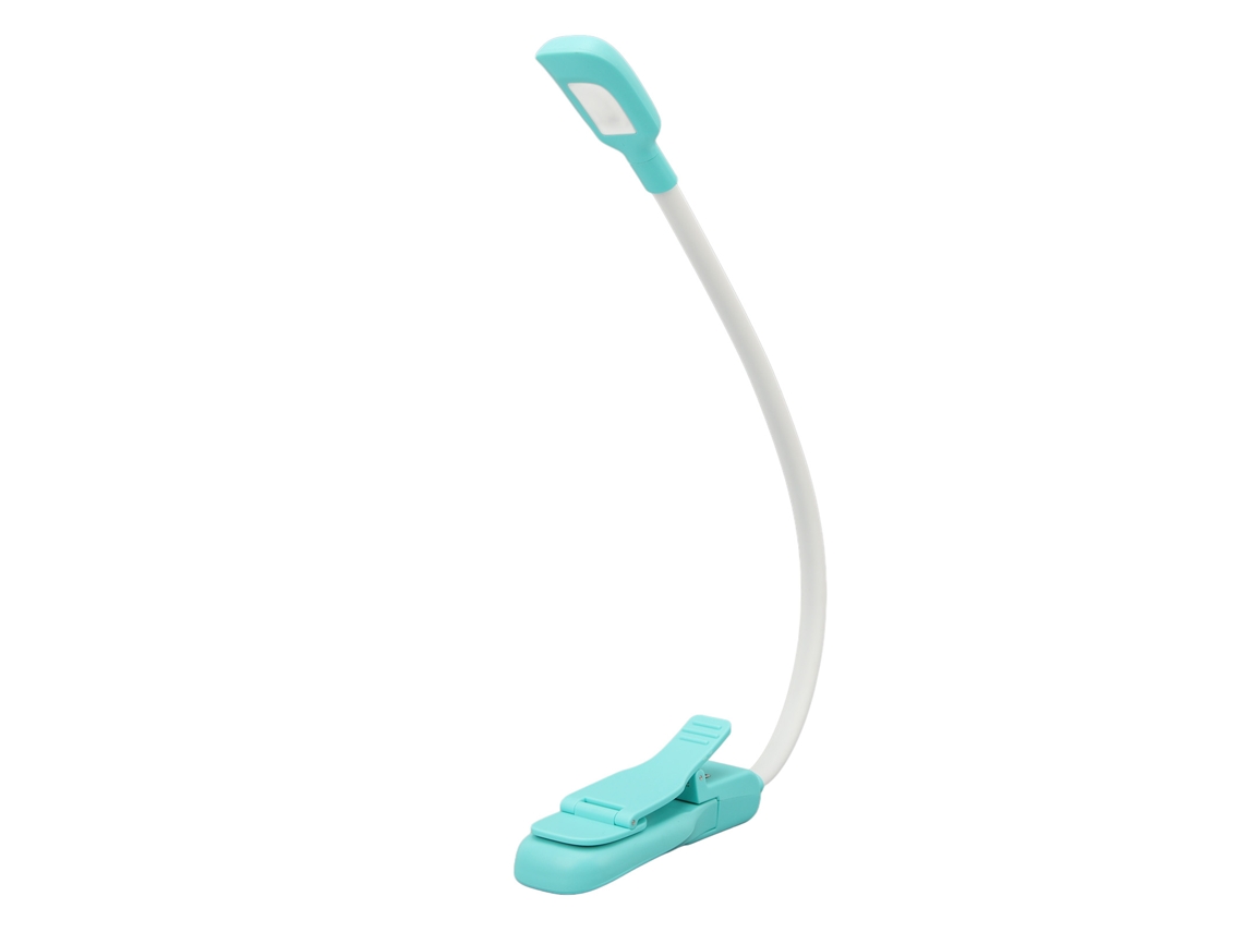 Yncm2026-luz De Lectura Led Recargable Usb Con 3 Temperaturas De Color Y Regulable De Intensidad Con Pinza Para Libros