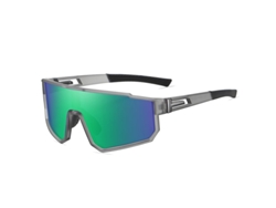 Gafas De Sol De Ciclismo Polarizadas Uv400 Gafas De Ciclismo De Bicicleta De Montaña Al Aire Libre Gris Gertiz