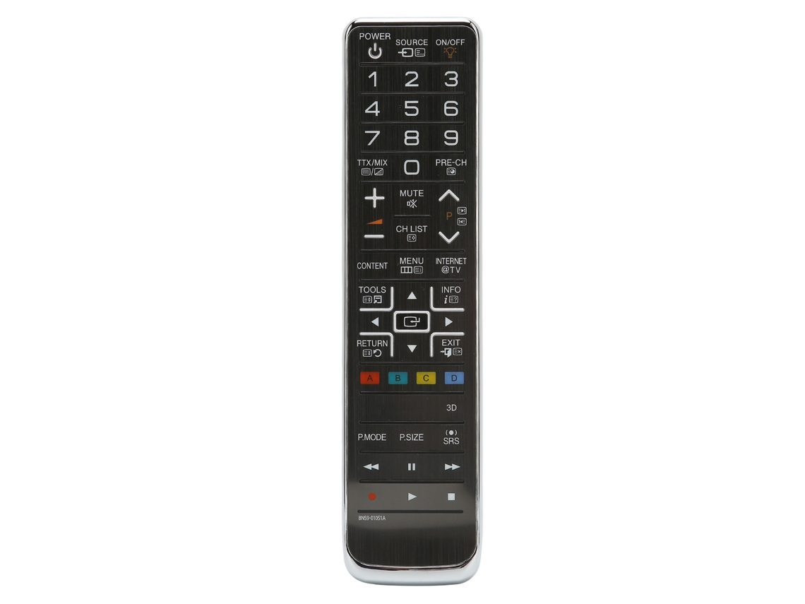 Mando A Distancia De Repuesto Con Botones Grandes Para Televisores Samsung Ua40c7000, Ua46c7000 Y Ua55c7000.