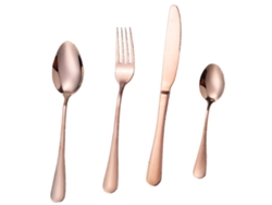Juego de cubiertos infantiles: cubiertos reutilizables con tenedor, cuchillo y cucharas de mesa NEVEANCE