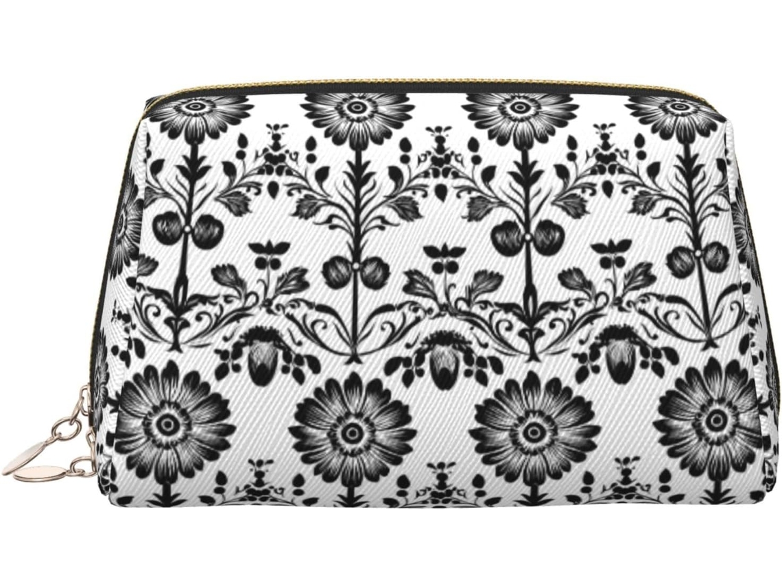 Bolsa De Viaje Cuero Organizador Para Mujer Diseño Estampado Vacaciones