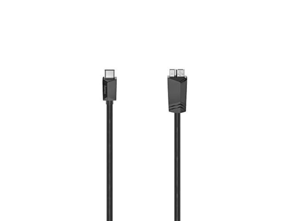 Cable de Usb HAMA-C Usb-C Macho Micro-Usb Macho Usb 3.2 Gen1 5Gbit-S 0,75M