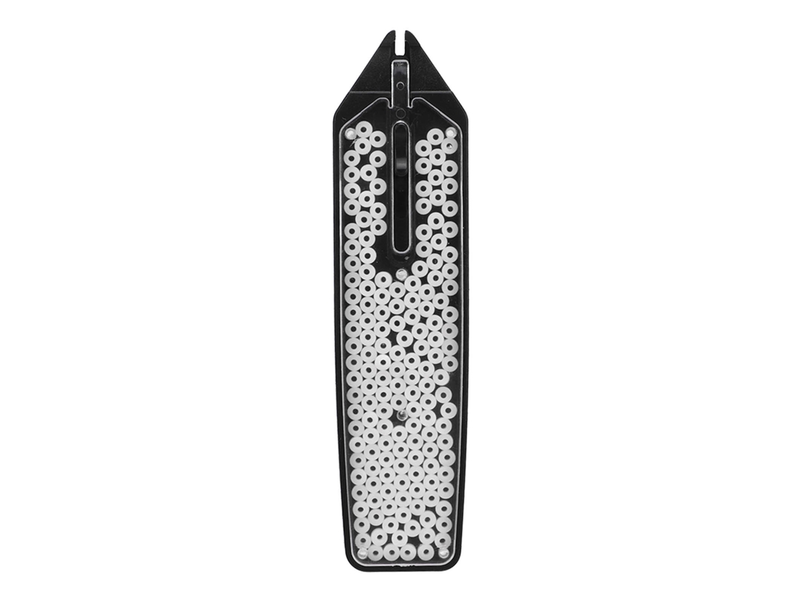 Soporte Cruzado Para Cuerda De Tenis Con Cierre Para Raquetas De Tenis, Bádminton Y Squash, De Plástico Blanco.