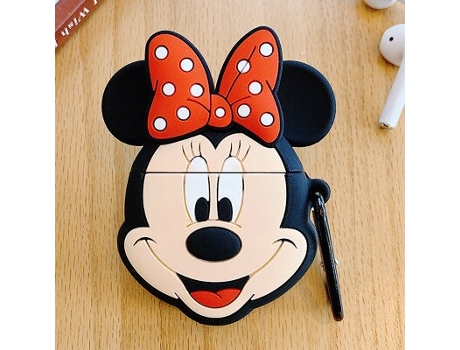 Funda protectora para auriculares Stitch Cartoon Airpod [Plata]