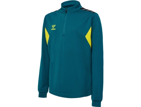 Chándale de Niños para Fitness HUMMEL Chándal Media Cremallera Verde (10 años)
