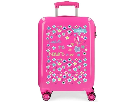 Maleta de Cabina ENSO Love the Nature Rosa (38x55x20cm)