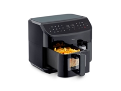 LIFE P20 Doble 8,7 L 2600 W Freidora de aire caliente Negro MEDION