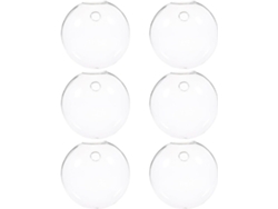 Elegante Juego De Decoración De Pared De 6 Piezas Para Plantas Hidropónicas En Vidrio, Soporte Versátil Y