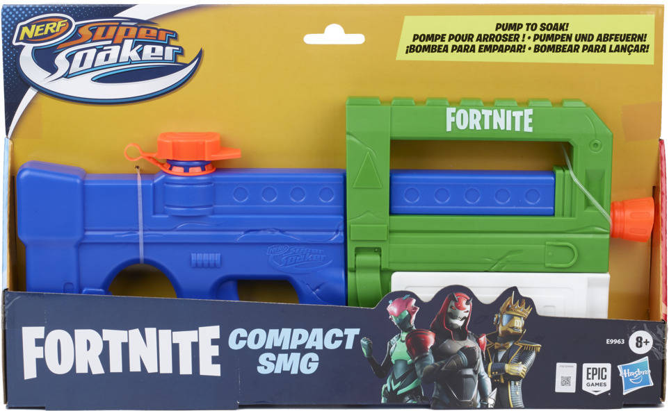 Lanzador SUPERSOAKER Fortnite Compact SMG (Edad Mínima: 8 años)