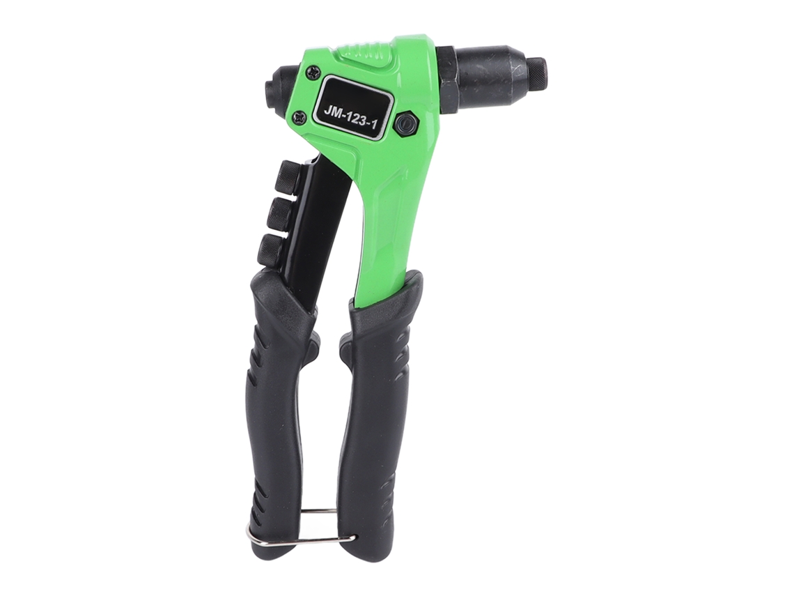 Remachadora manual de una sola mano con 4 puntas de 2,4 mm a 4,8 mm para remachado industrial y doméstico.