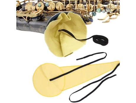 Mute Sax Slade 4 en 1 Mute Pads Brush paño de limpieza para kits de saxofón alto