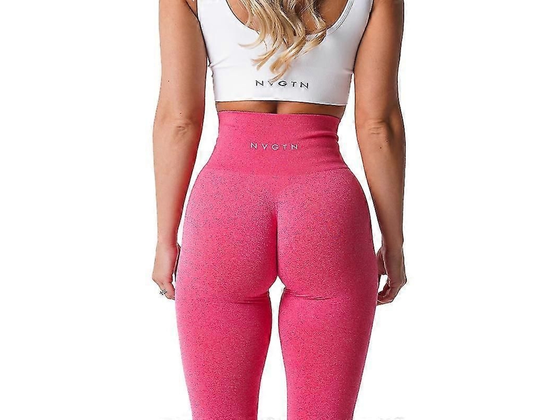 Leggings Sin Costuras, Bragas Nvgtn, Ropa Deportiva Elástica Y Transpirable Para Mujer Que Realza Las Caderas.