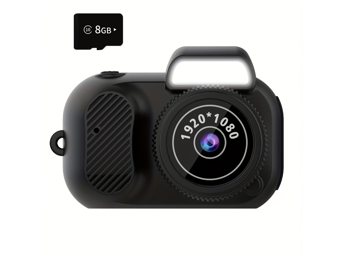 Cámara digital Gertiz Mini cámara portátil HD 1080p 8 GB