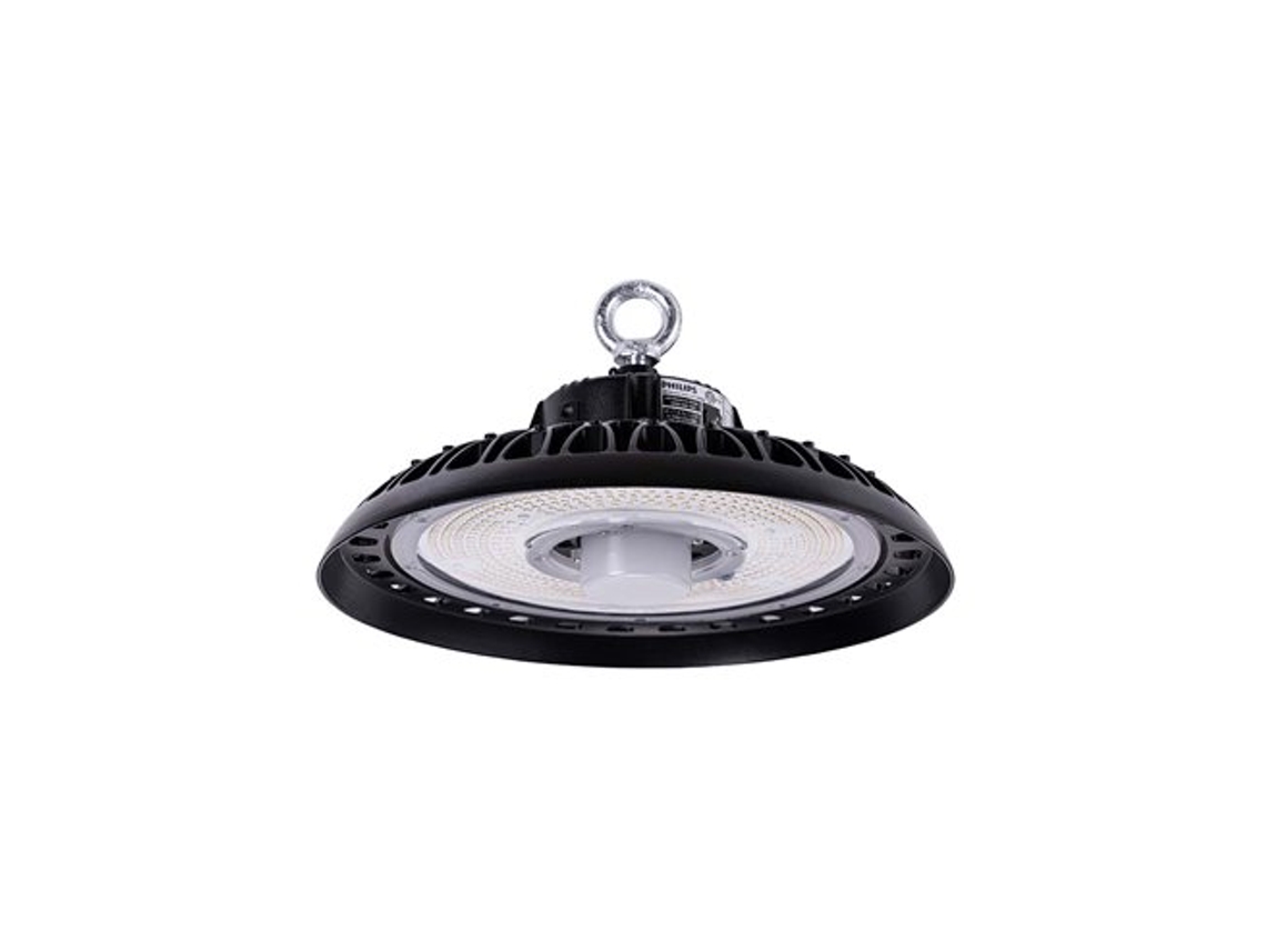 Timbre LED con controlador y LED Philips Lumiled IP65/ik08 Ø34x18cm Negro Thorgeon (150w 4000k 24000lm)