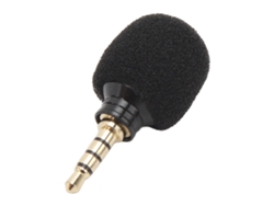 Micrófono Mini 3.5mm Con Reducción De Ruido Para Grabación De Vídeos Y Vlogging En Teléfonos Móviles