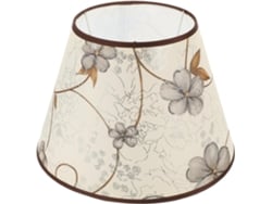 Lámpara de mesa vintage E27 de tela para sala de estar