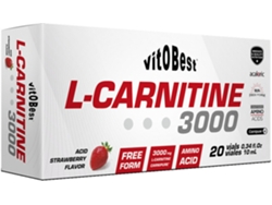 L-Carnitine 3000 20 x 10 Ml Fresa