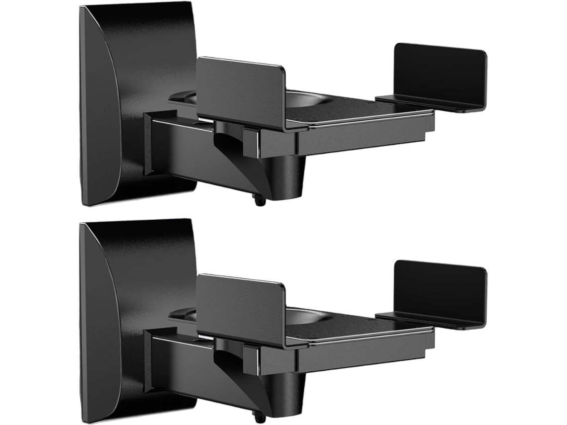 O Soportes De Pared Para Altavoces | Metal | 2 Pequeños Y Modernos De Alta Calidad