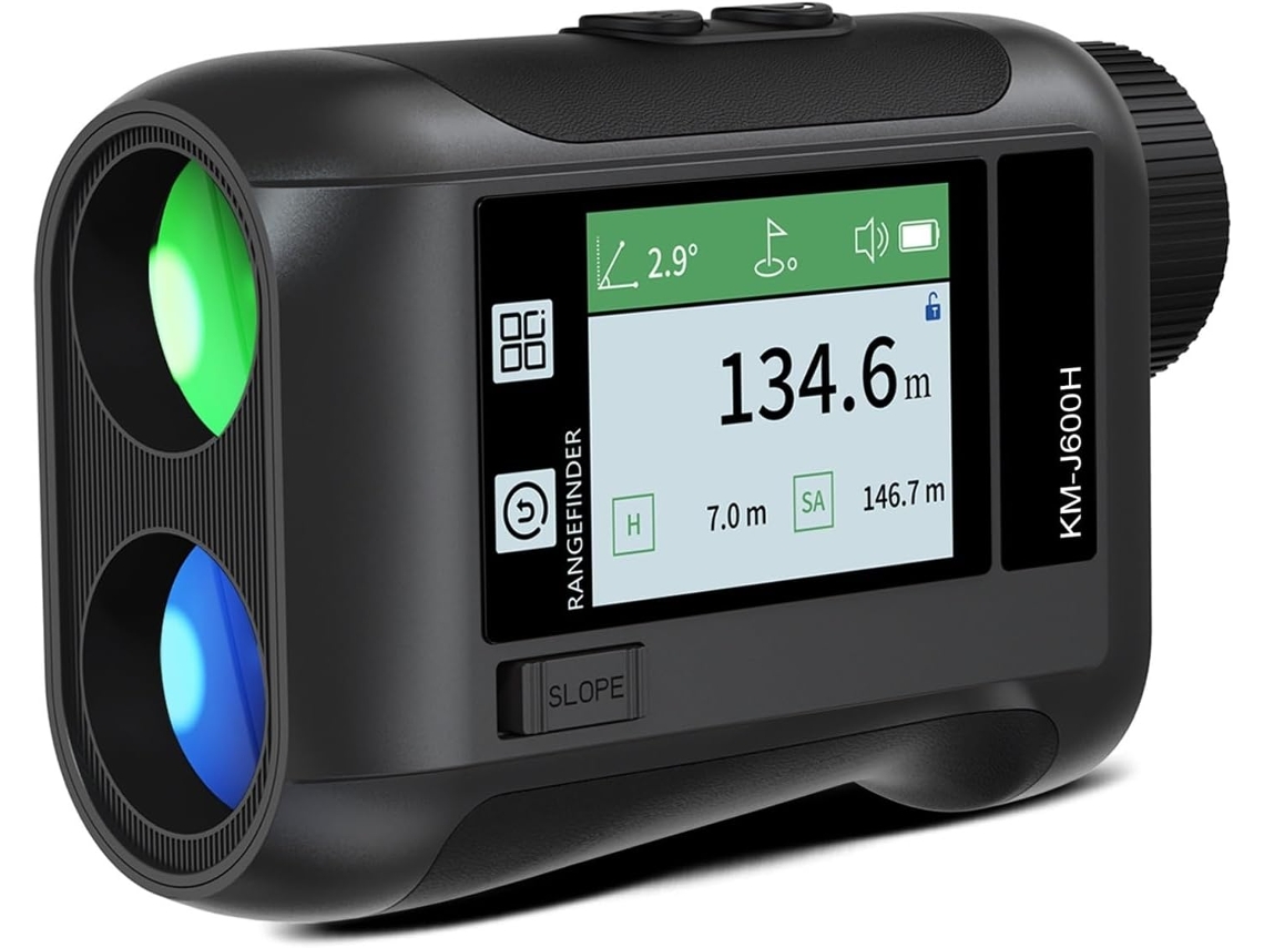 Telescopio Telescopio Pantalla LCD Golf Telemetro de Vibracion Verrouillage Le Chasse En Plein Air SFUSHOS