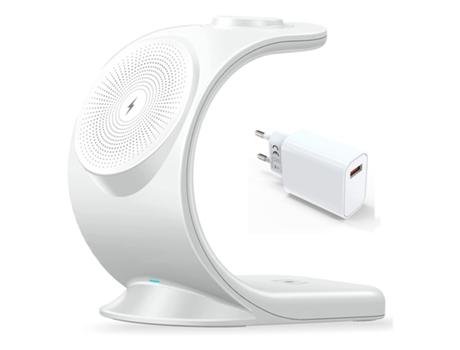 Cargador Auto CHRONUS WXC-221115-1FM Magsafe (Blanco)