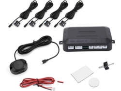 Kit De Sensores De Aparcamiento Para Coche Con Alarma Sonora De Marcha Atrás