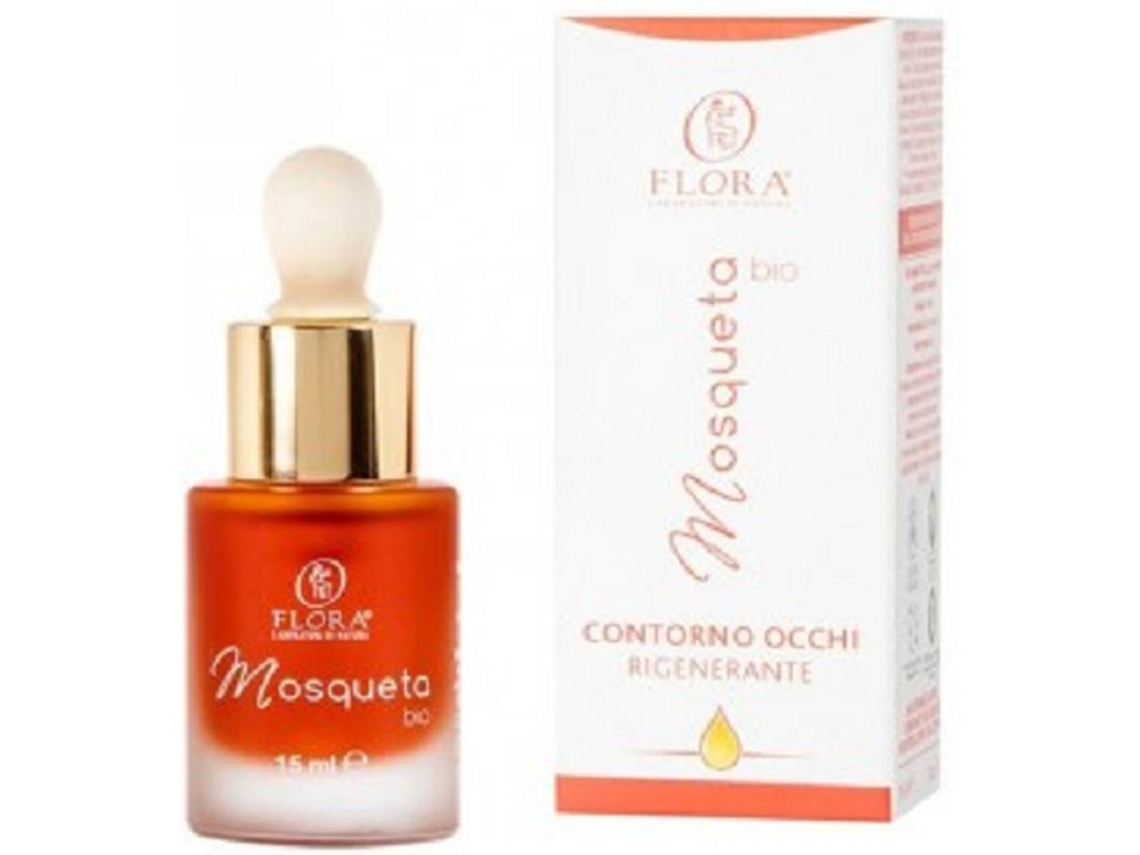 Crema de Ojos FLORA Aceite De Rosa Mosqueta Bio-Cosmos (15 ml)