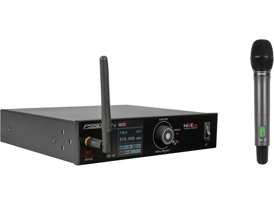 Juego PSSO WISE ONE y Micrófono Dinámico Inalámbrico 518-548MHz