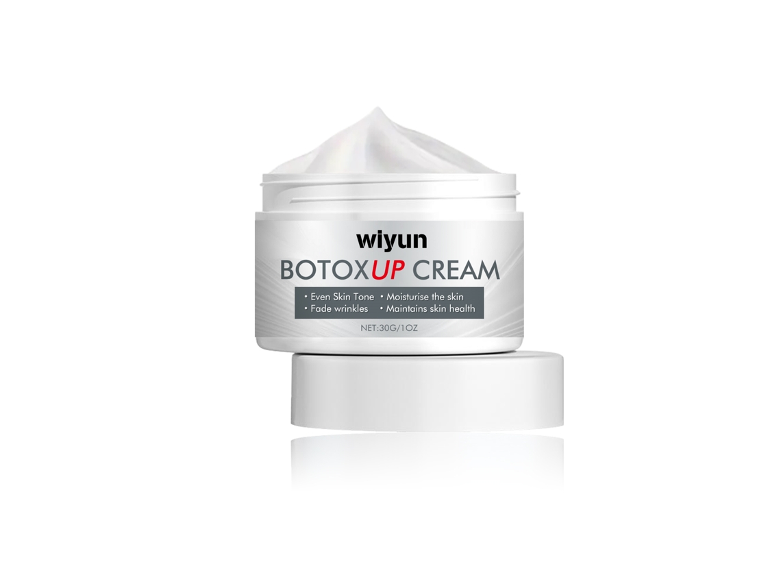 Crema rejuvenecedora antiedad con efecto visible rápido.
