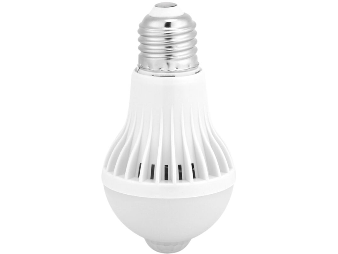 Sensor De Movimiento Infrarrojo E27 Con Detección Pir Inteligente.