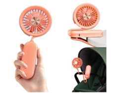 Ventilador Portátil ENZON 3-1l Rosa