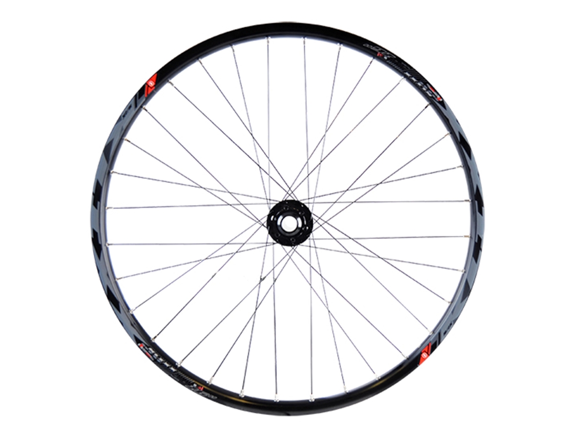 Rueda delantera de bicicleta llanta buje VELOX disque 6 trous axe travers VELOX Klixx Tubeless ready