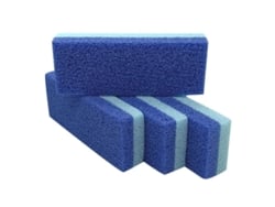 Piedra Pómez Para Pies Que Elimina Callosidades Y Piel Dura. Esponja Exfoliante (4 Unidades) Azul