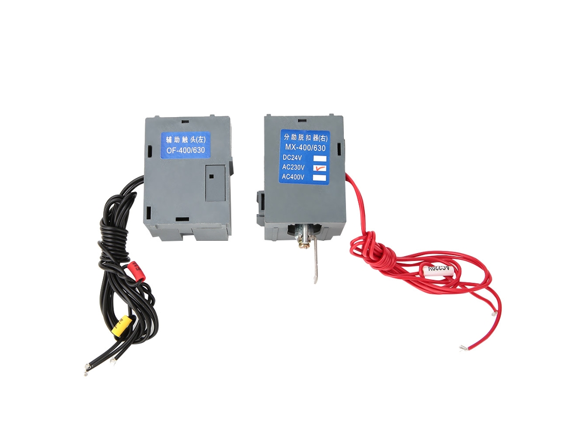 Desconectador Shunt Mx+of-400/630 + Contacto Auxiliar Para Accesorios De Interruptor De Circuito Ac230v