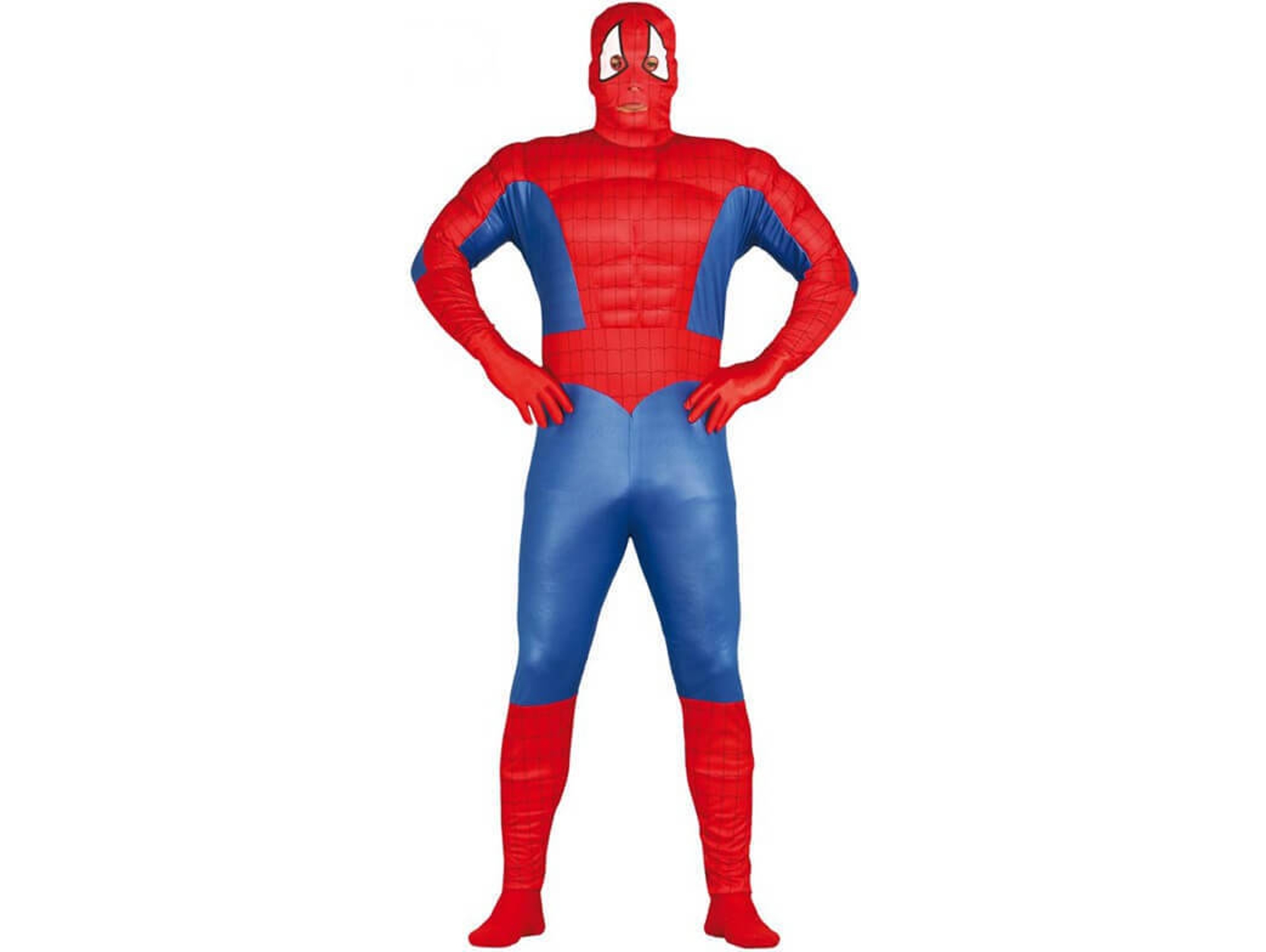 Disfraz de Hombre DISFRAZZES Superhéroe Arácnido Musculoso (Talla: L)