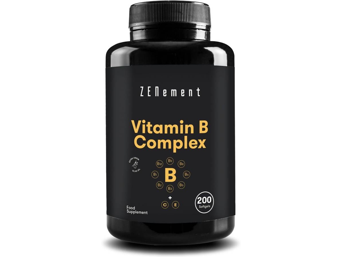 Complemento Alimentar ZENEMENT Complejo de Vitaminas B (200 Softgels)