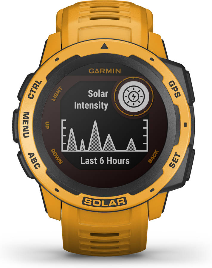 Reloj deportivo GARMIN Instinct Solar (Bluetooth - Amarillo)