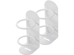 Juego De 2 Soportes De Pared Autoadhesivos Para Cepillos De Dientes Eléctricos,
