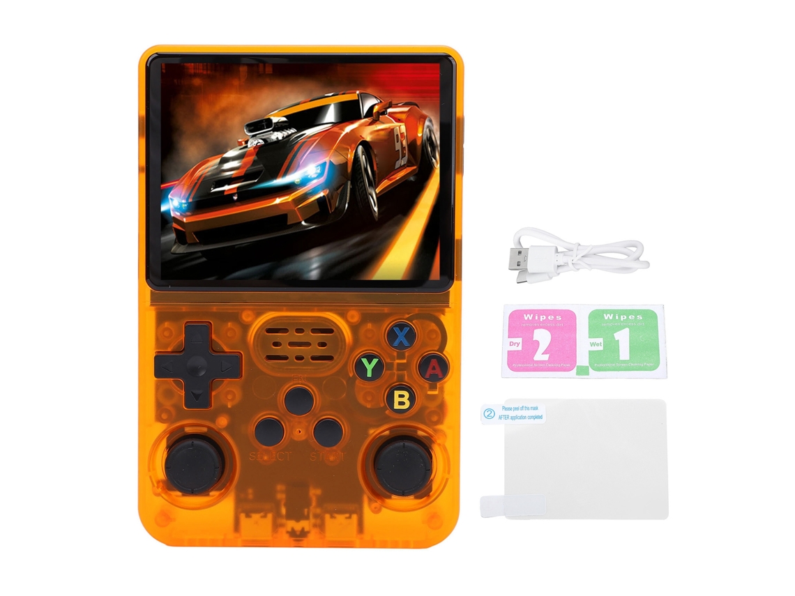 Consola De Juegos Retro Portátil (pantalla Ips De 3.5 Pulgadas, Almacenamiento 32gb+128gb)