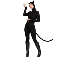 Disfraz de Mujer MOM Gato Negro (S )