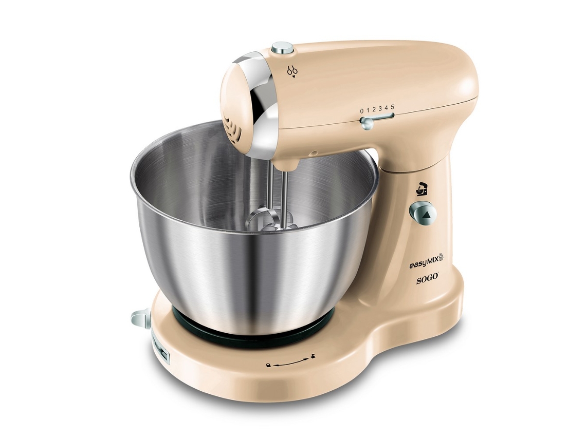 Batidora con Bol SOGO BAT-SS-14506-CB (3,2 L - 350 W - Crema)