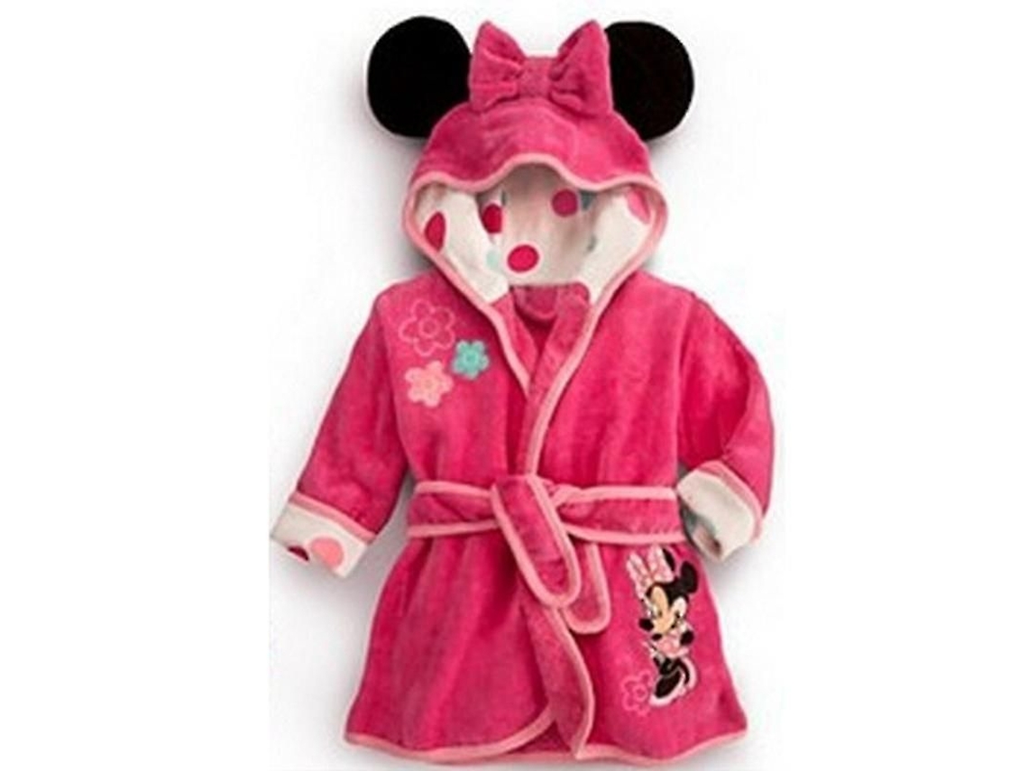 2026-bata De Baño Con Capucha Para Niños Niñas Suave Felpa Ropa De Noche Cálida Pijama Invierno Edad 1-6 Años