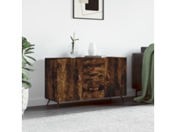 Lovely Home Aparador 100X36X60 Cm Derivados de Madera Roble Ahumado