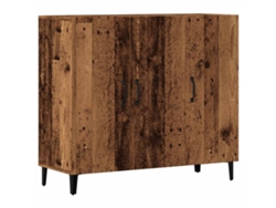 Aparador MAISON EXCLUSIVE de madera envejecida, 90x34x80 cm