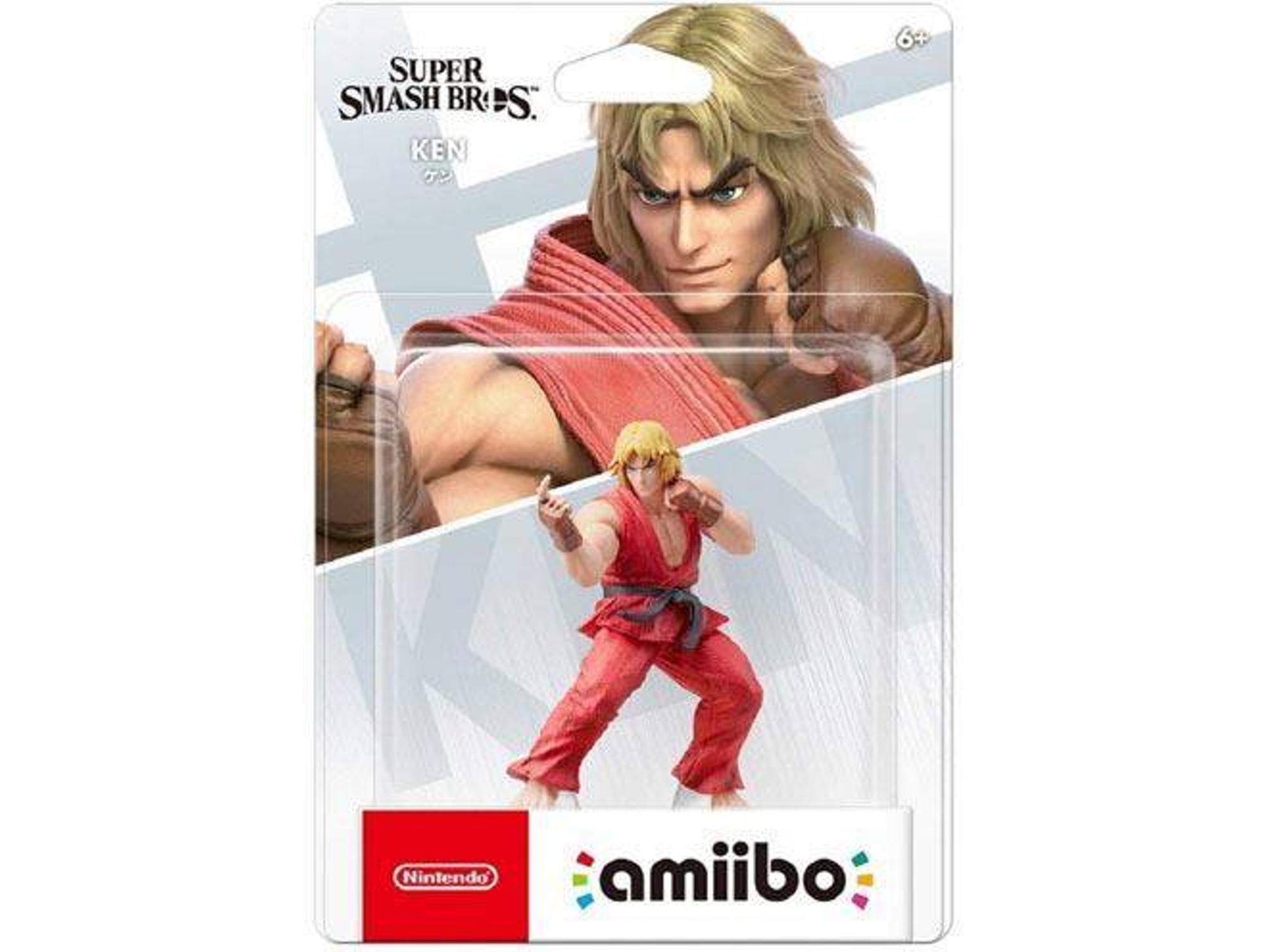 FIG.AMIIBO KEN(COLEÇÃO SUPER SMASH BROS)
